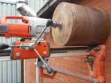 Boorwerk gat van 400mm.